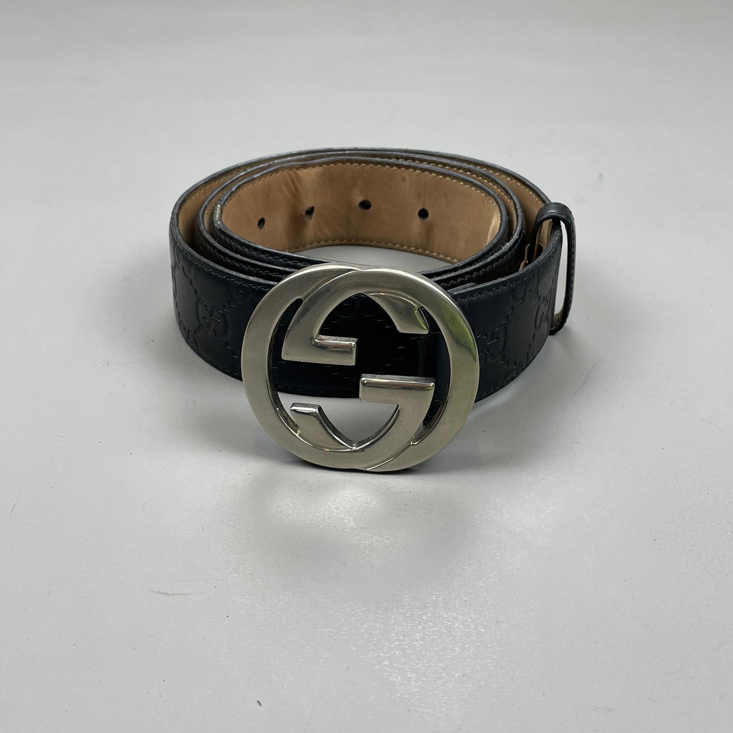 Gucci Monogram Belt