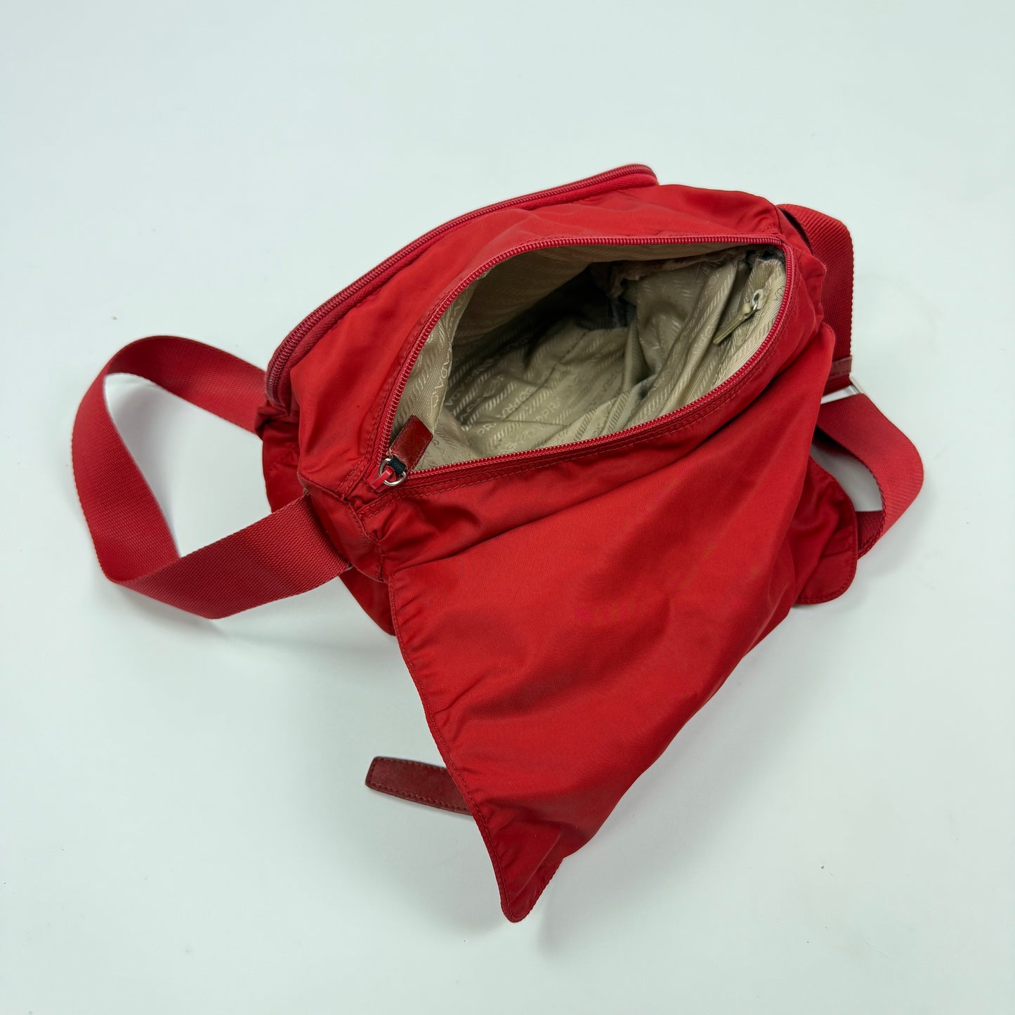 Prada Nylon Messenger Bag