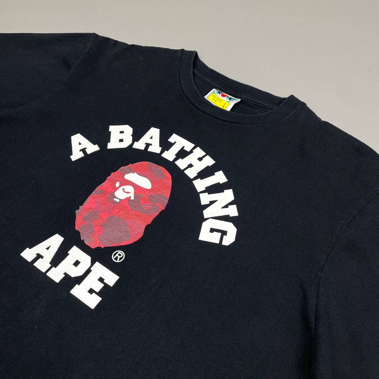 Bape Camo Abc College Shirt