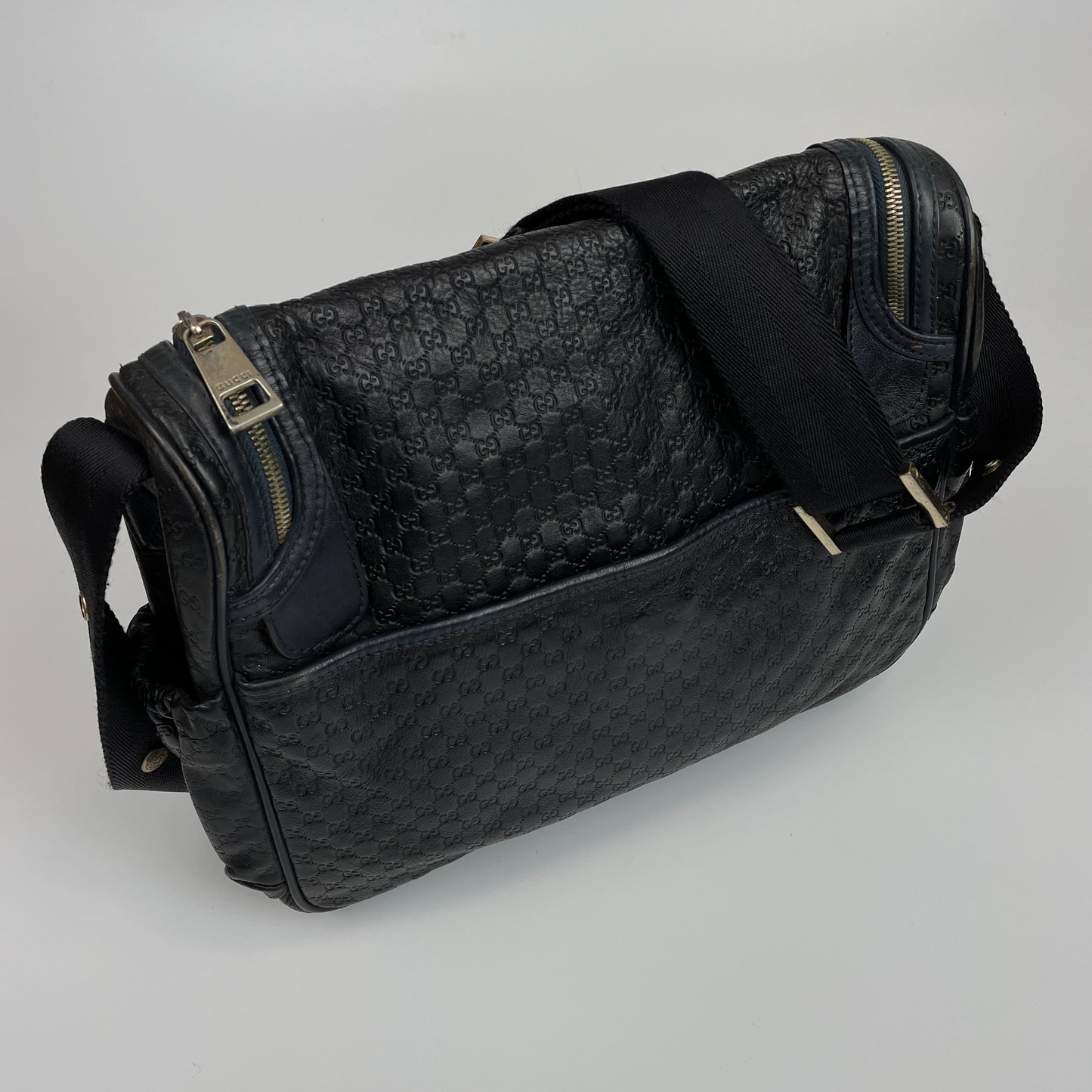 Gucci Monogram Messenger Bag
