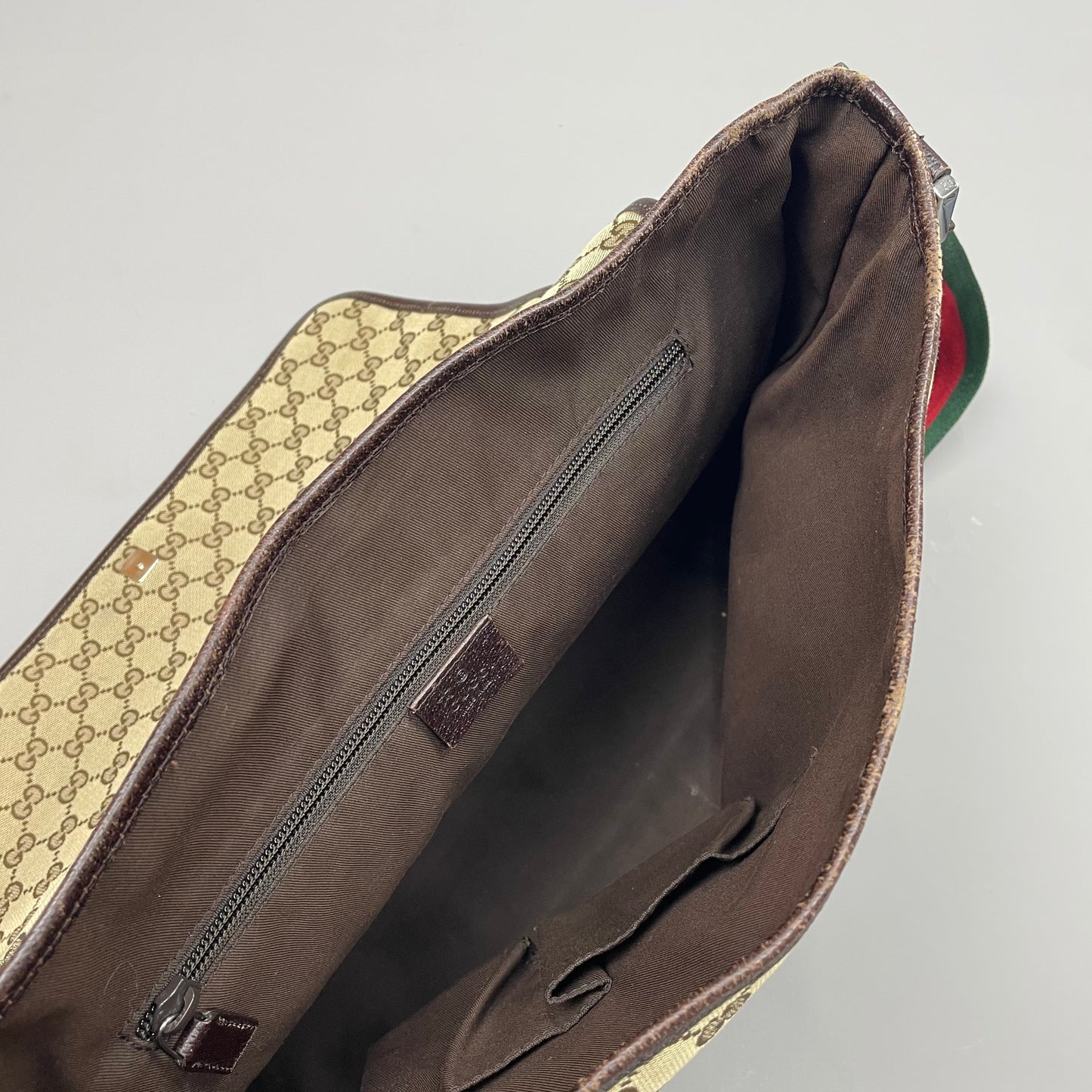 Gucci Monogram Messenger Bag