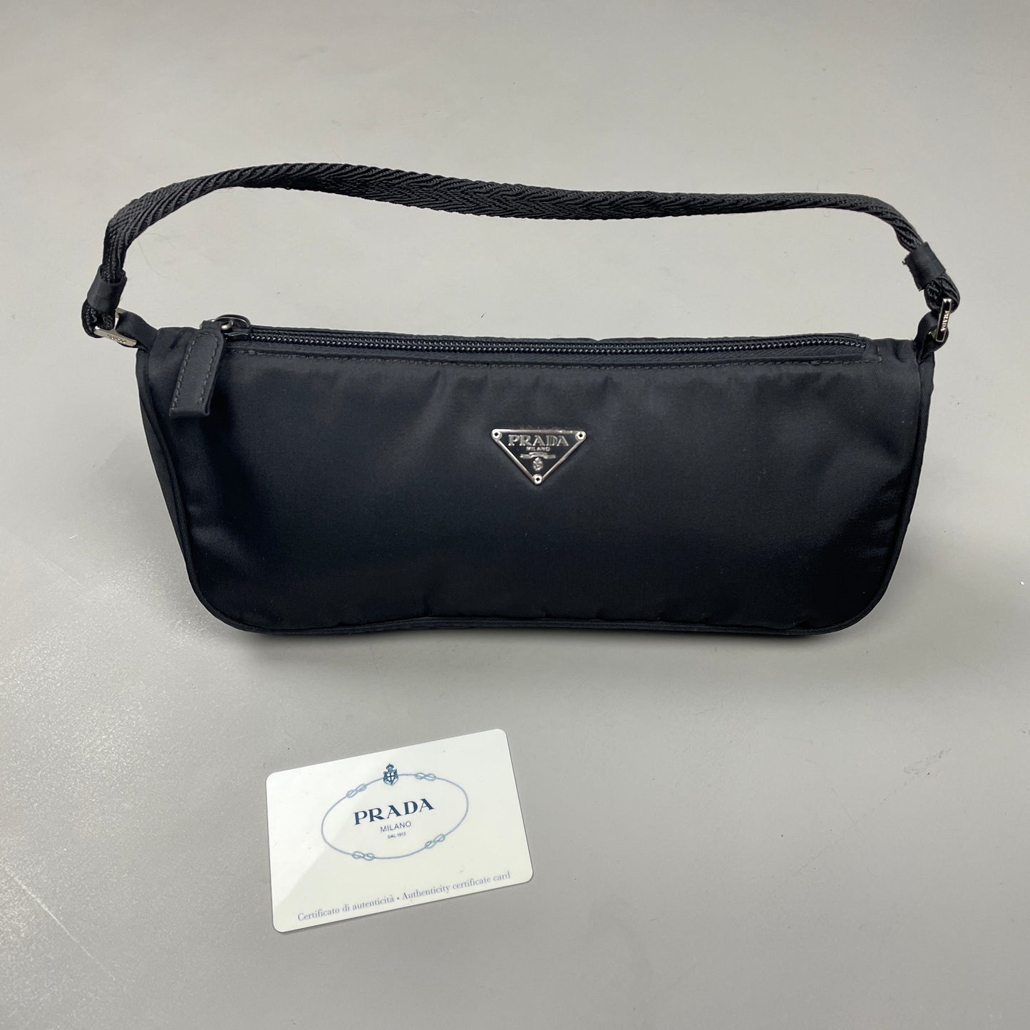 Prada Tessuto Baguette Bag