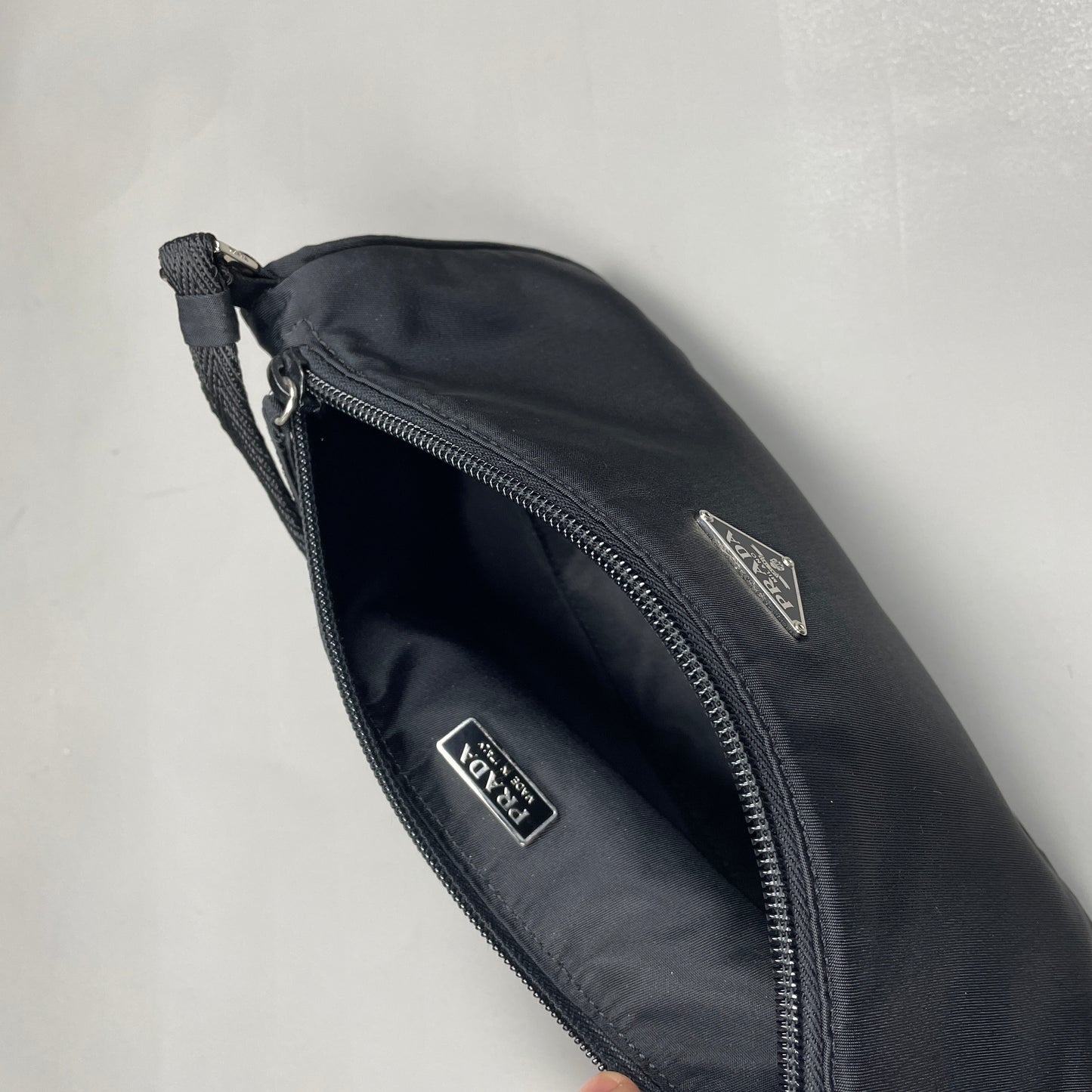 Prada Tessuto Baguette Bag