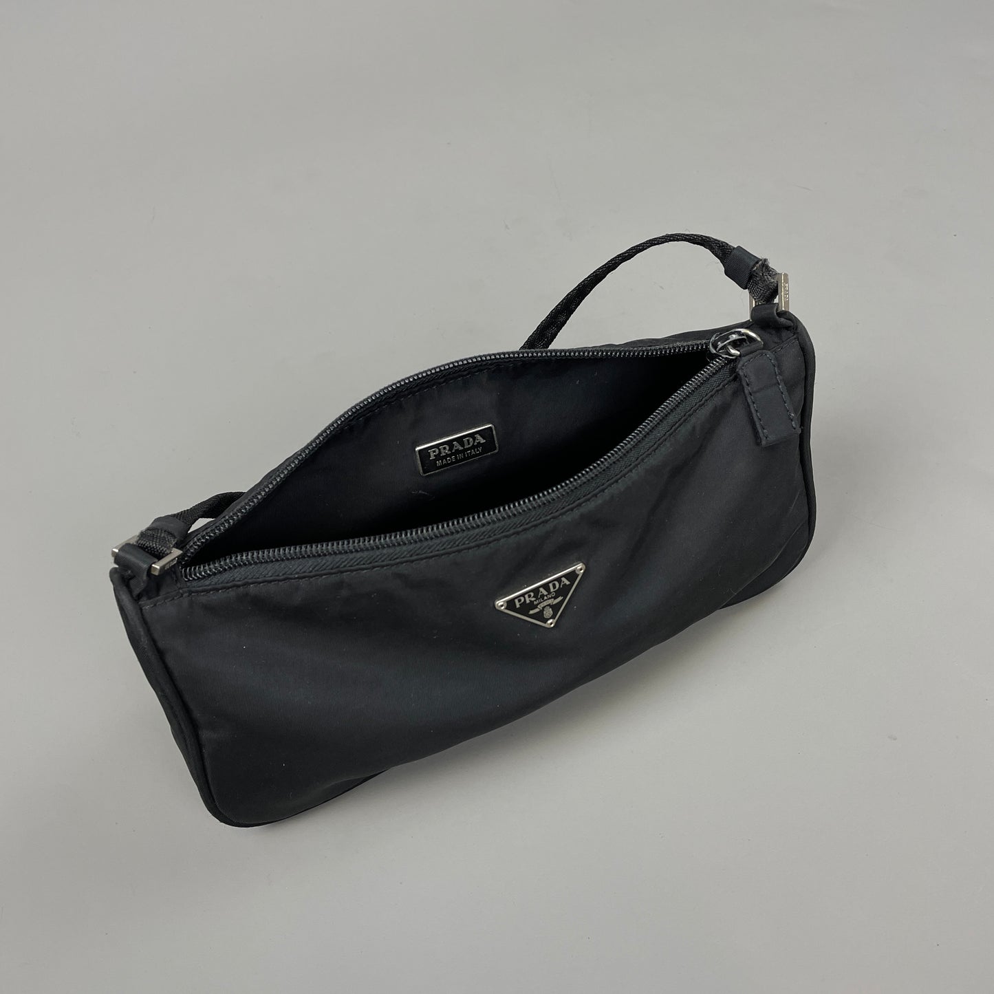 Prada Tessuto Baguette Bag
