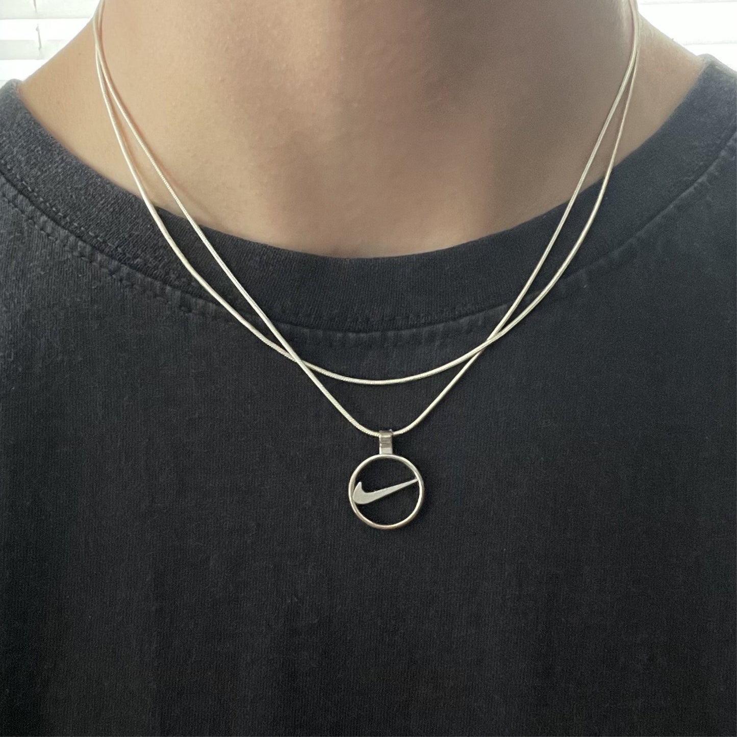 Nike Silver Chain