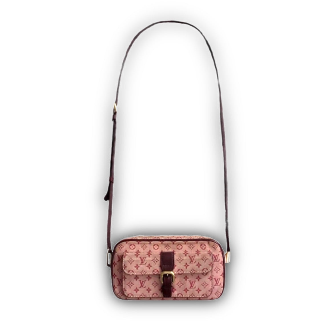 Louis Vuitton, Bags, Louis Vuitton Juliette Mini Lin Crossbody Denim In  Used Condition