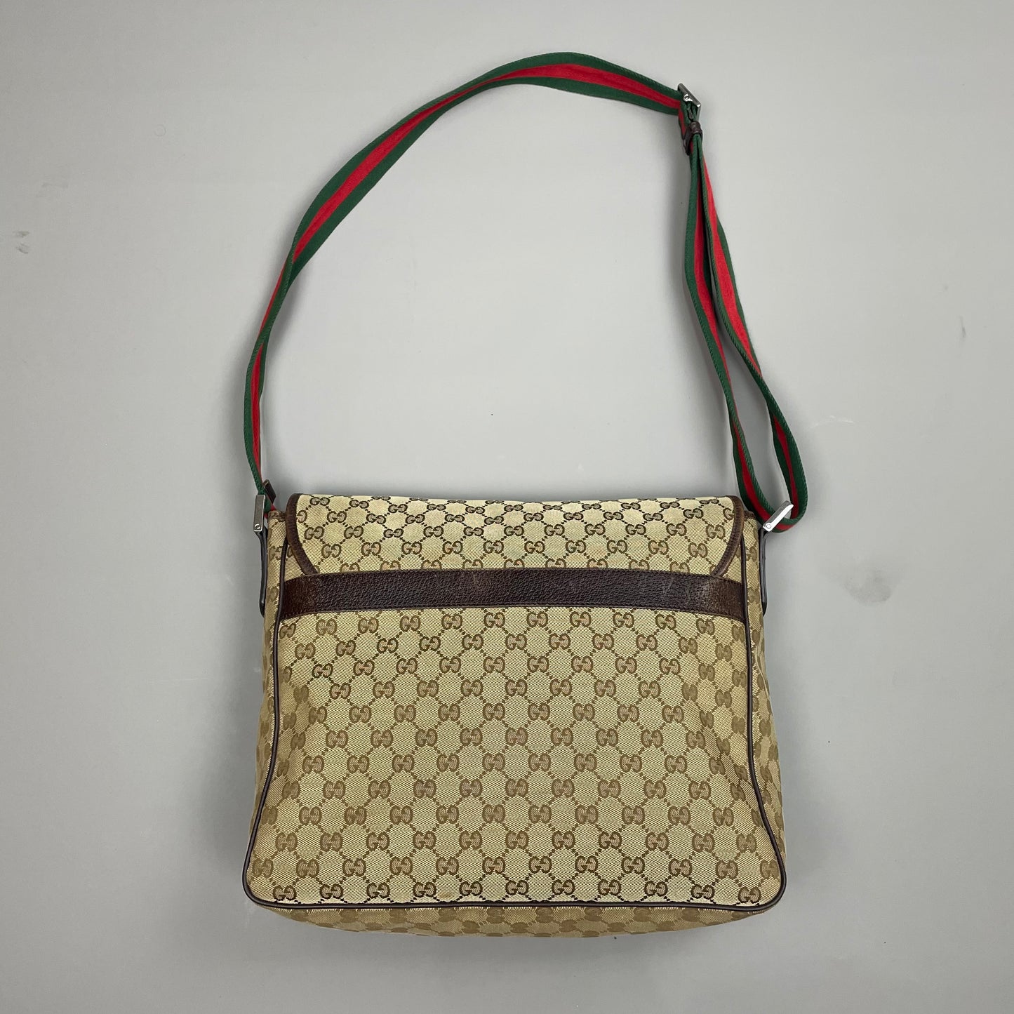 Gucci Monogram Messenger Bag