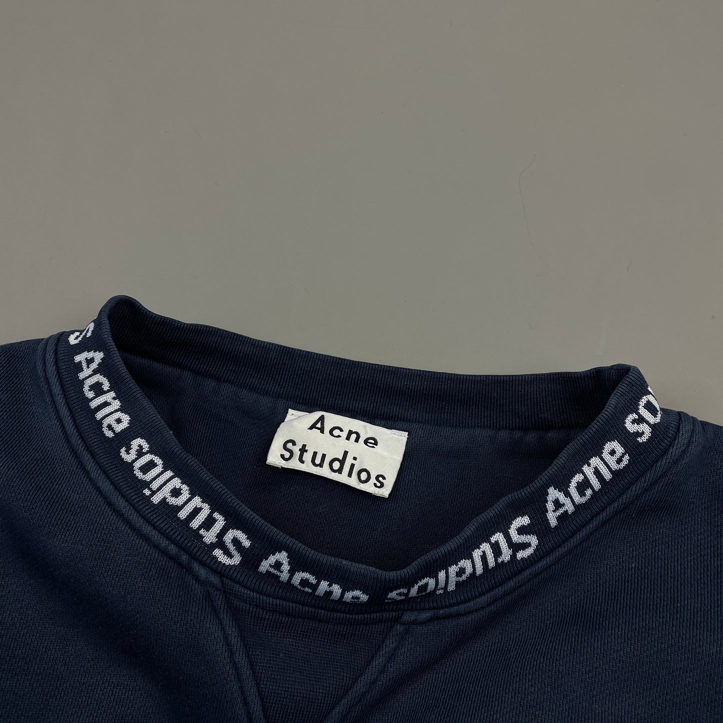 Acne Studios Logo Neck Sweater