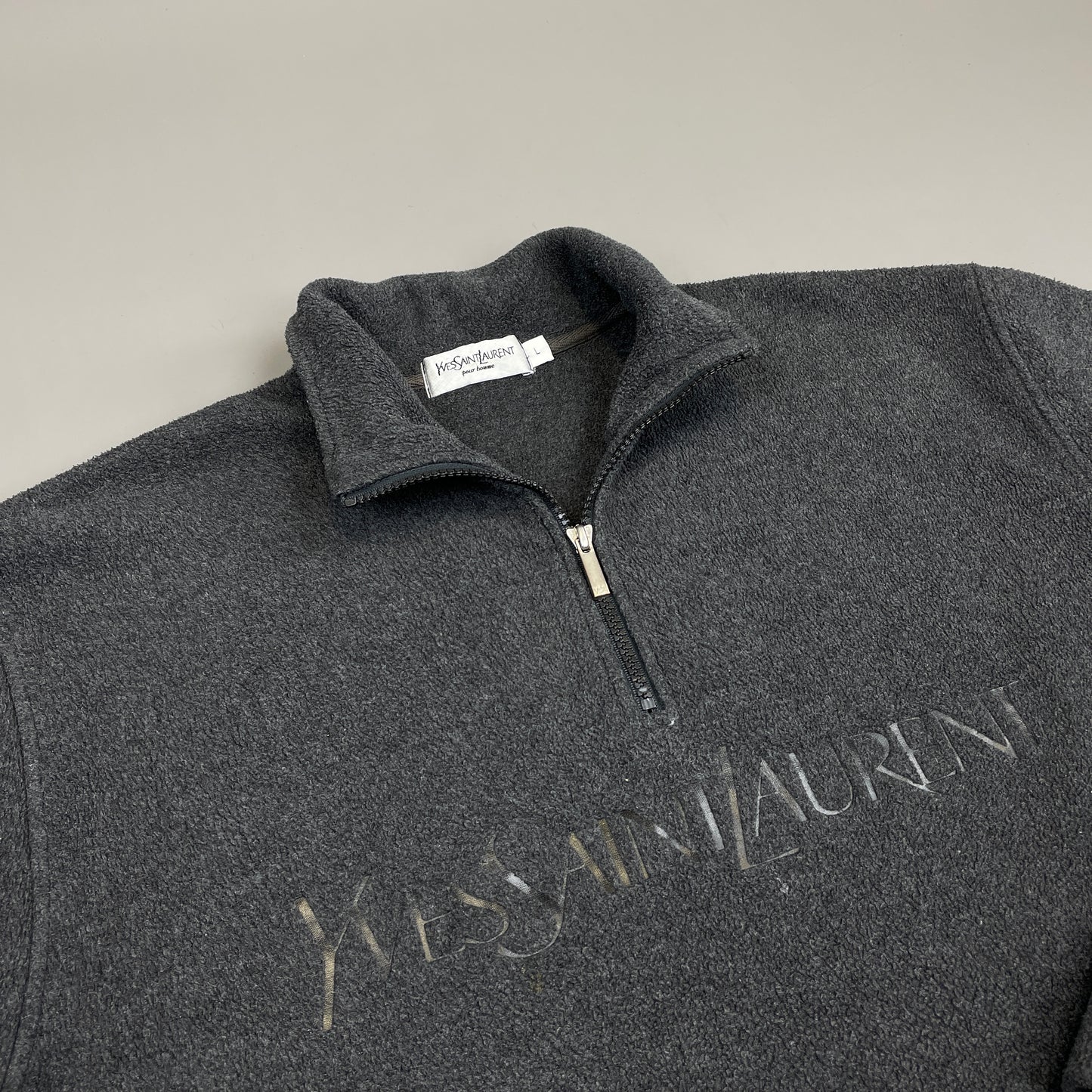 Yves Saint Laurent Fleece Halfzip