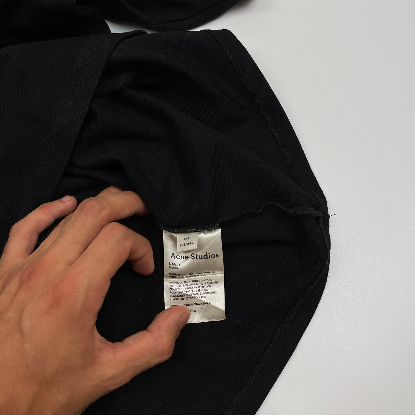 Acne Studios Logo Neck Shirt