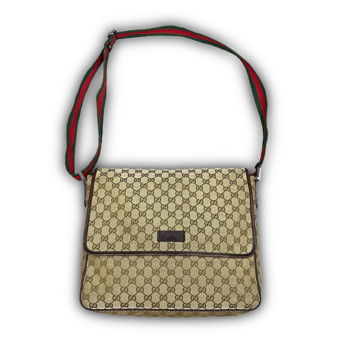Gucci Monogram Messenger Bag