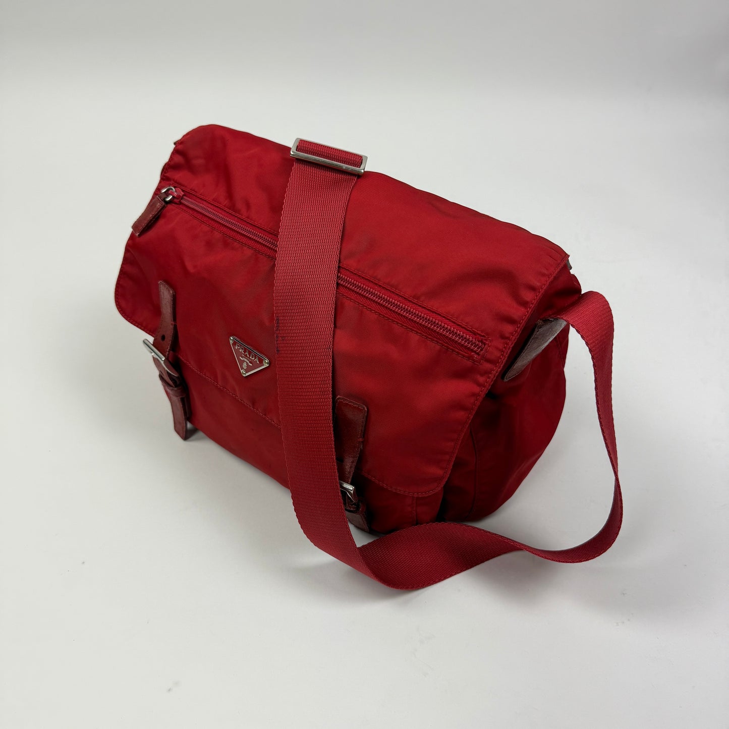 Prada Nylon Messenger Bag