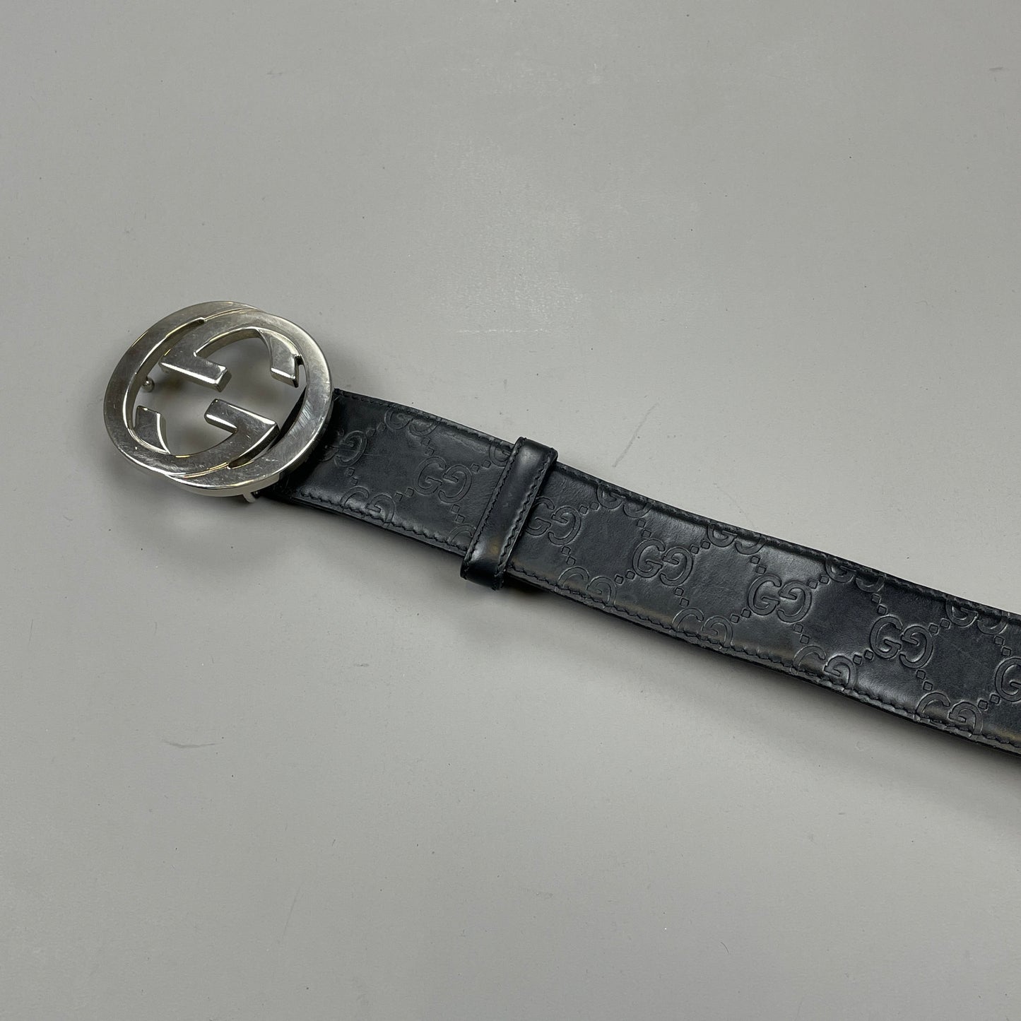 Gucci Monogram Belt