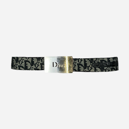 Dior Monogram Denim Belt