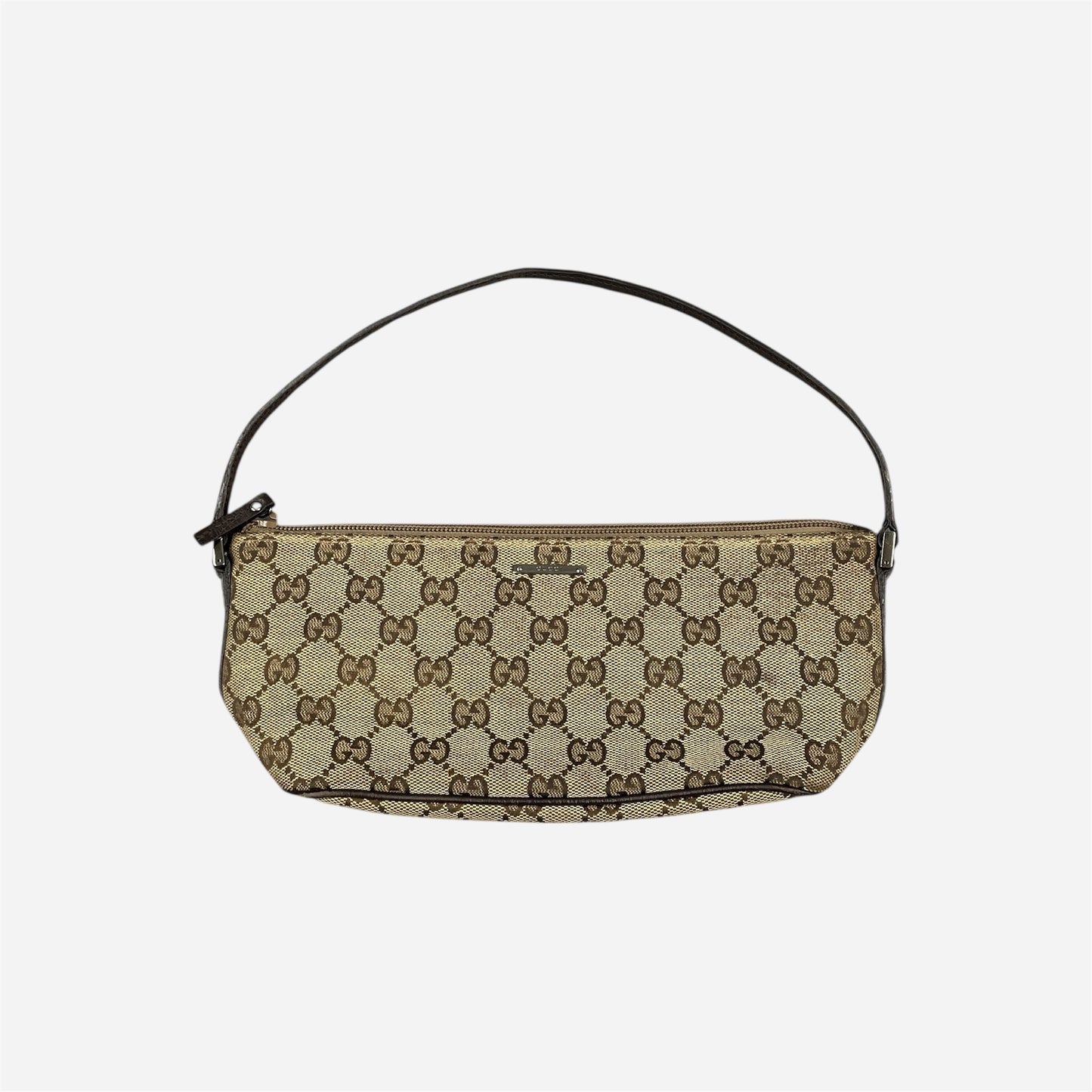 Gucci Monogram Baguette Bag