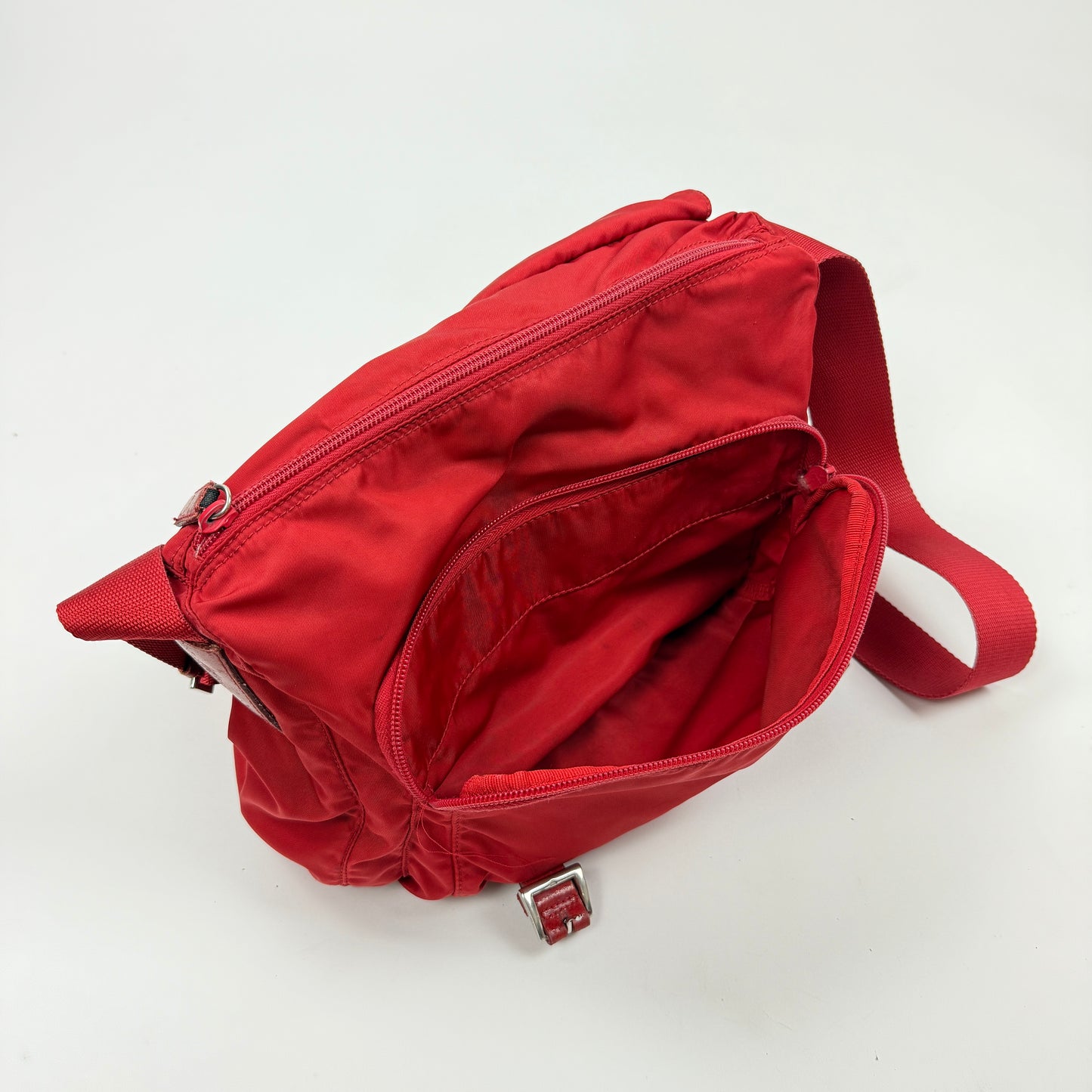 Prada Nylon Messenger Bag