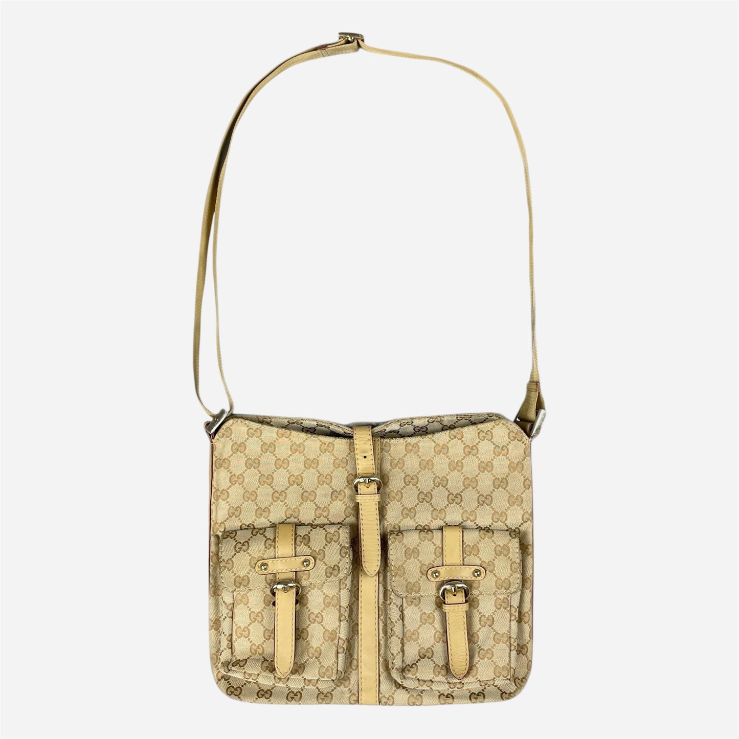 Gucci Monogram Messenger Bag