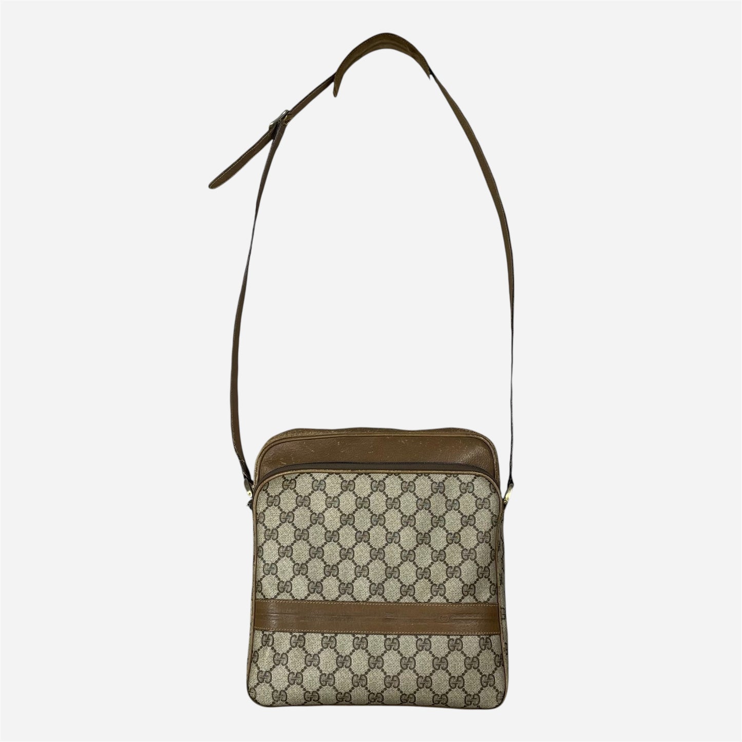 Gucci Monogram Messenger Bag