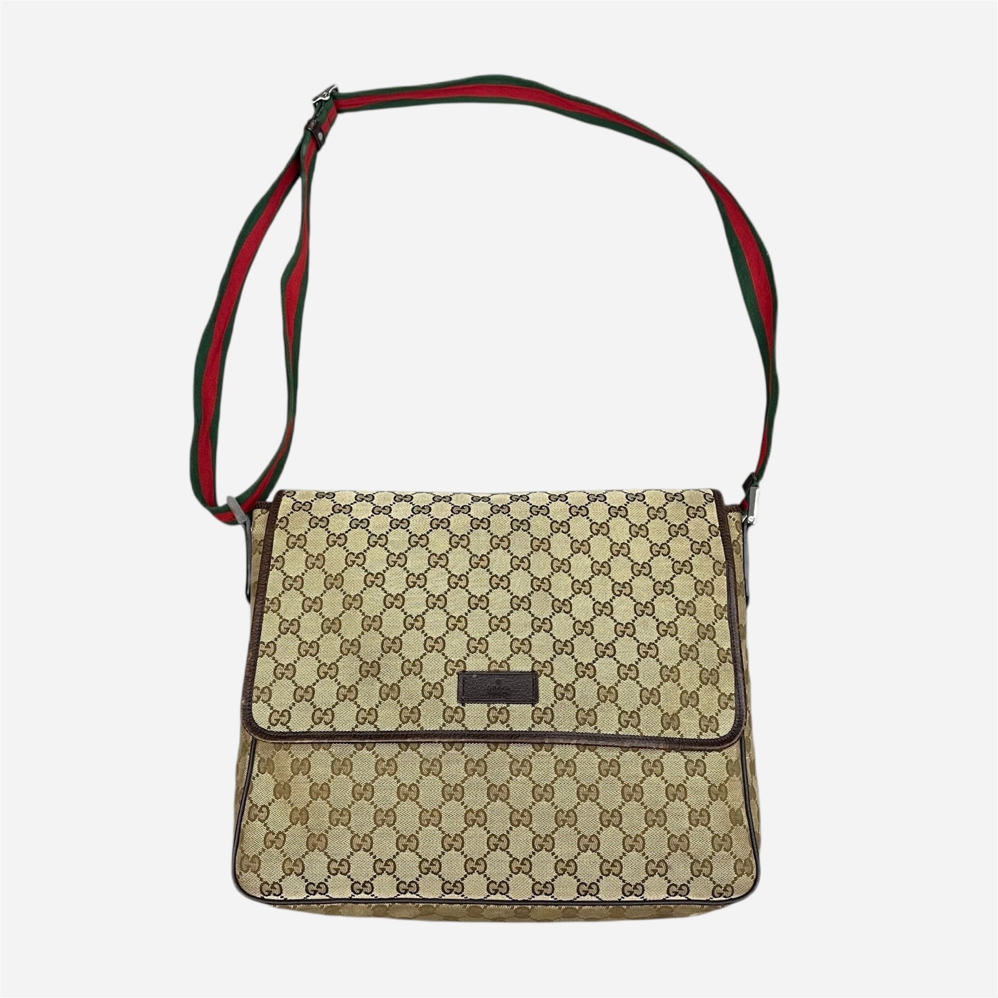 Gucci Monogram Messenger Bag