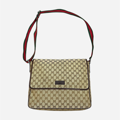 Gucci Monogram Messenger Bag