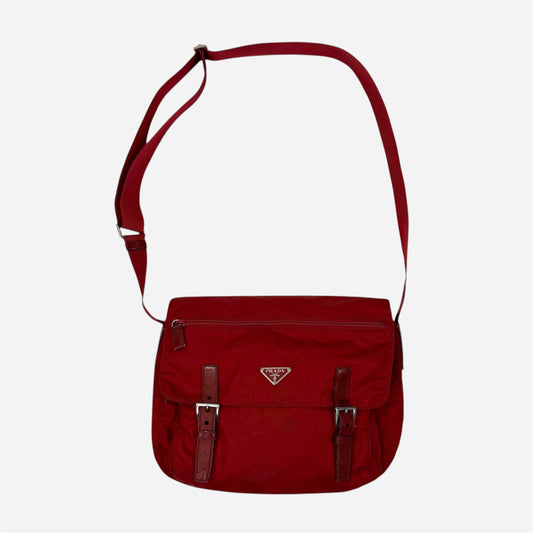 Prada Nylon Messenger Bag