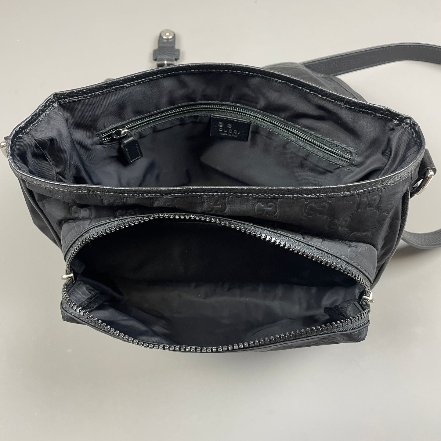 Gucci Monogram Messenger Bag