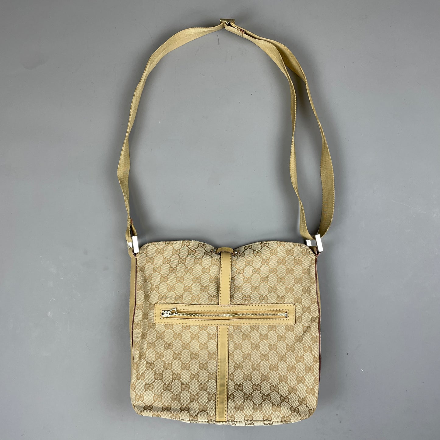 Gucci Monogram Messenger Bag