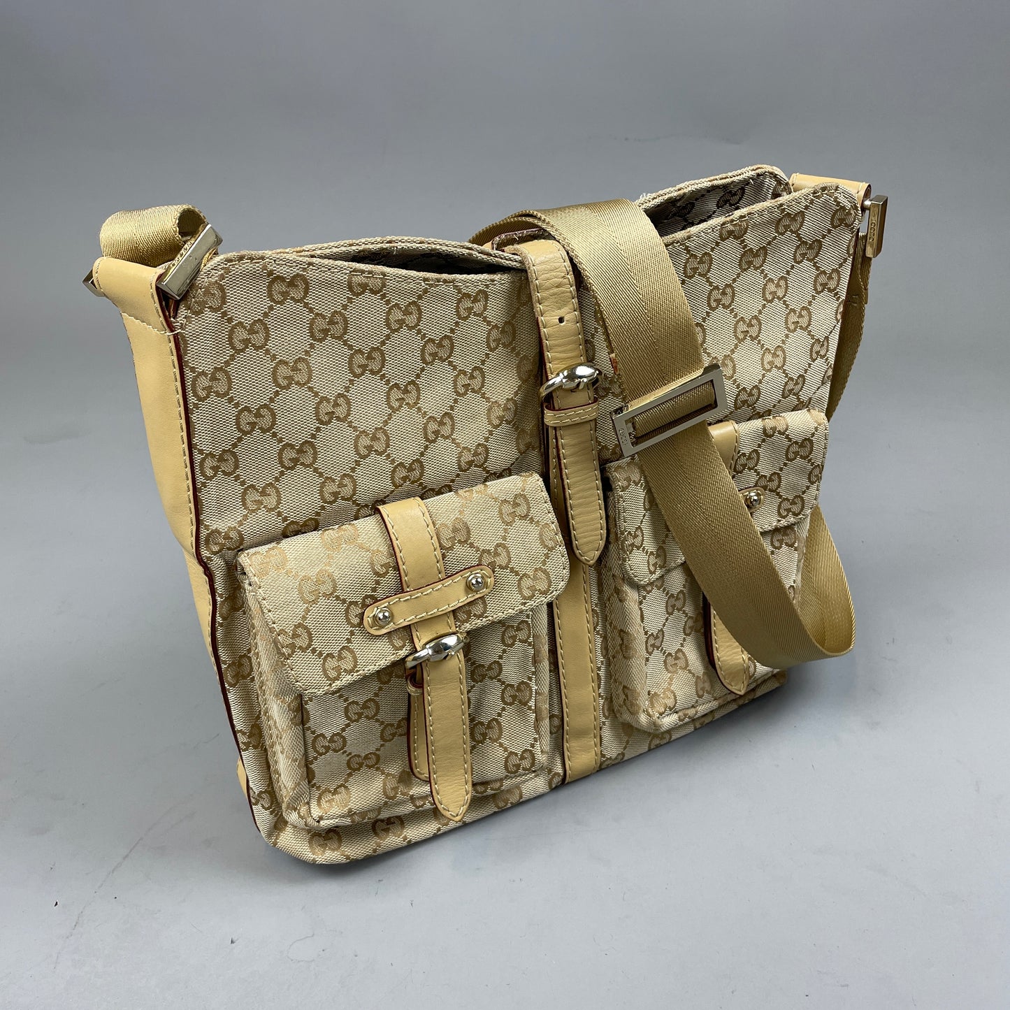 Gucci Monogram Messenger Bag