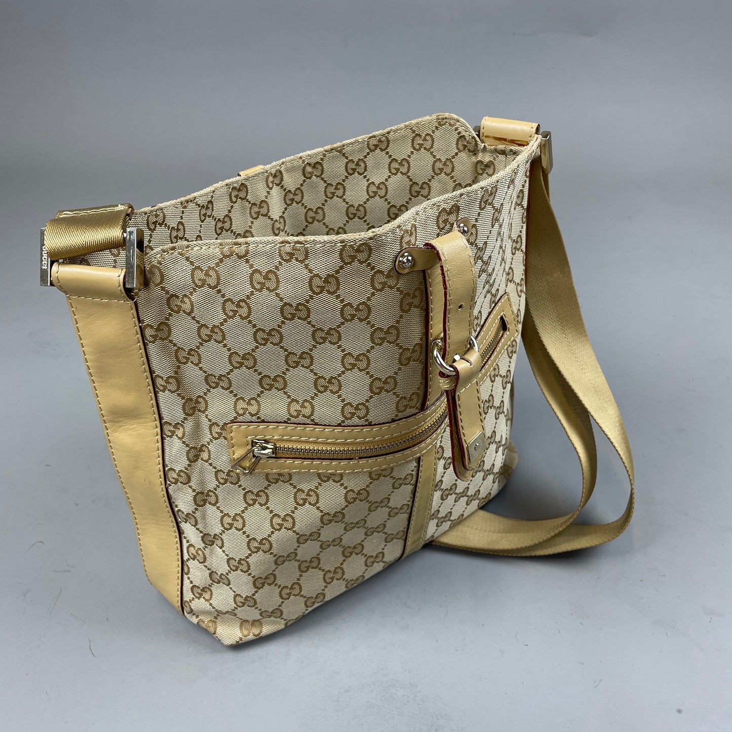 Gucci Monogram Messenger Bag