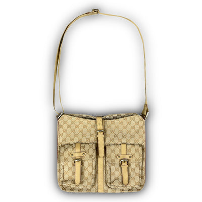Gucci Monogram Messenger Bag