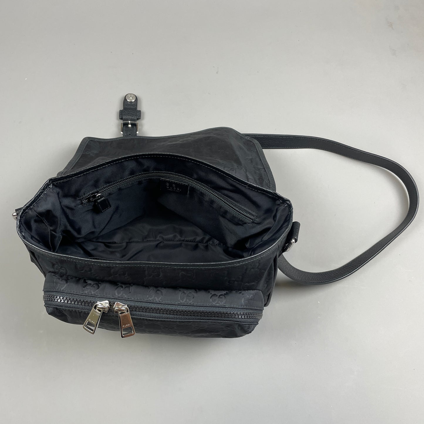 Gucci Monogram Messenger Bag