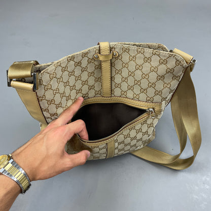 Gucci Monogram Messenger Bag