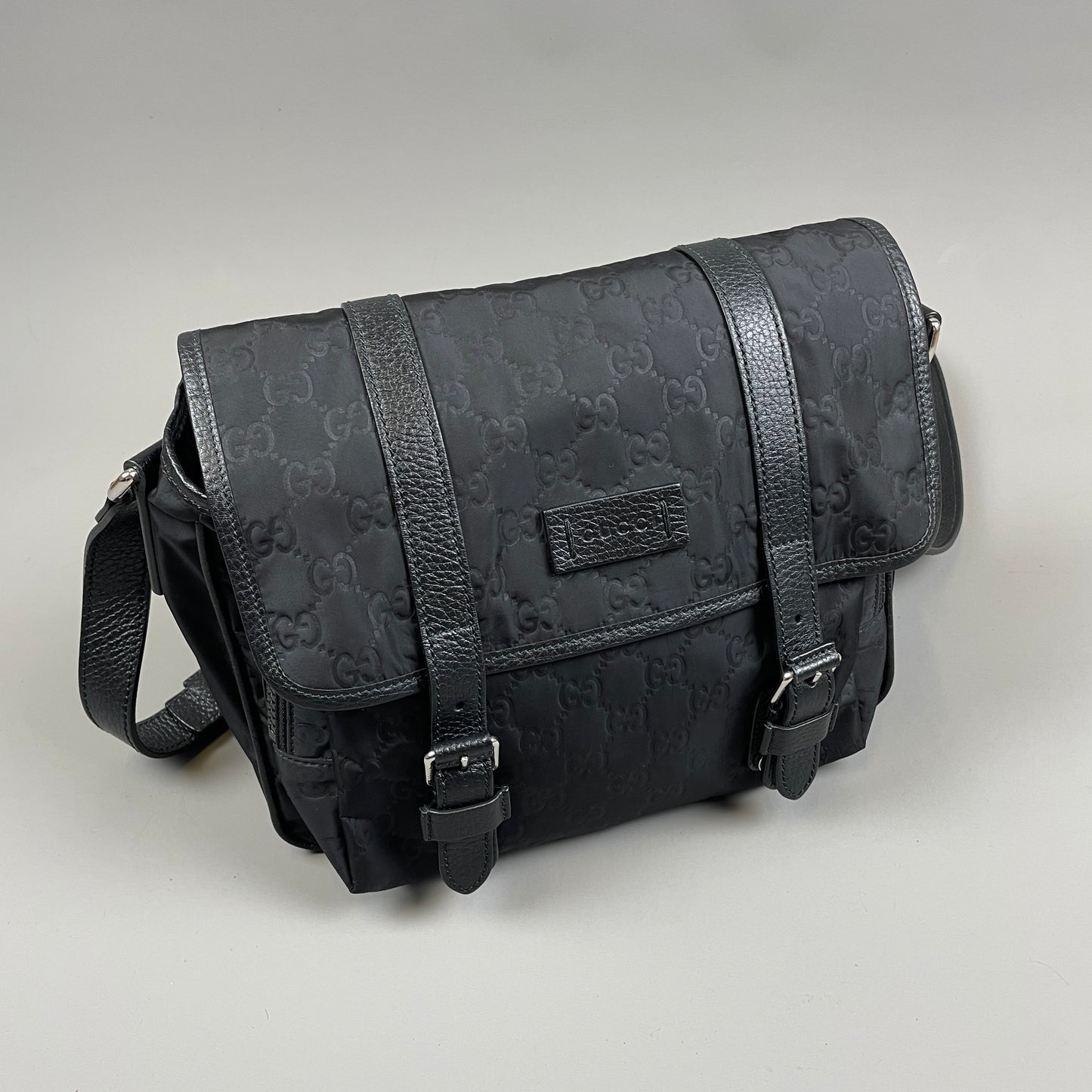 Gucci Monogram Messenger Bag