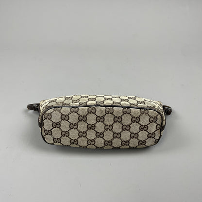 Gucci Monogram Baguette Bag