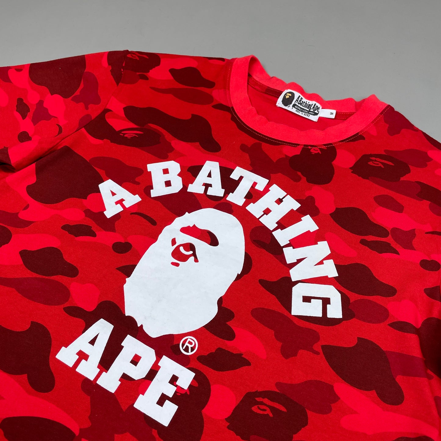 Bape Camo Abc College Shirt