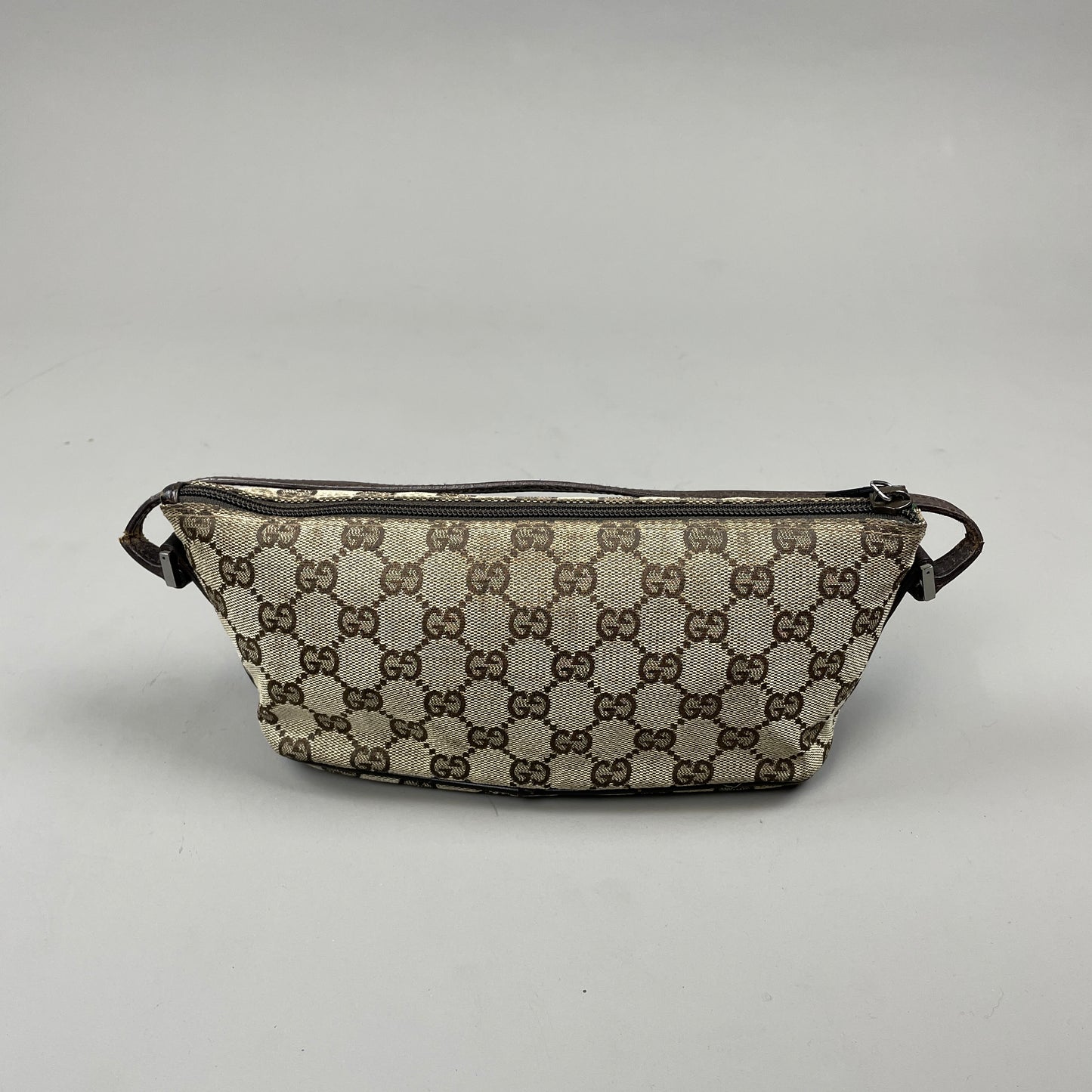 Gucci Monogram Baguette Bag
