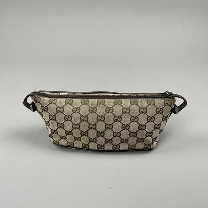 Gucci Monogram Baguette Bag