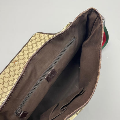 Gucci Monogram Messenger Bag