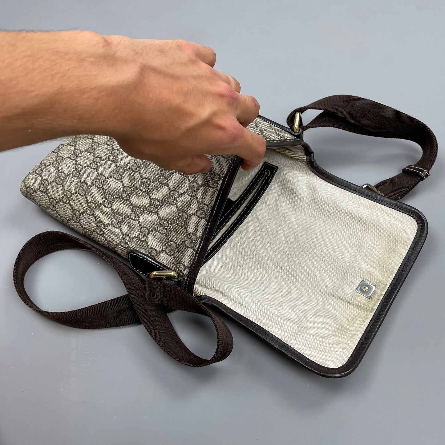 Gucci Monogram Sidebag