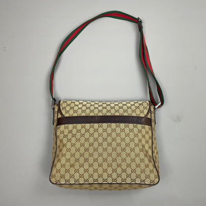 Gucci Monogram Messenger Bag