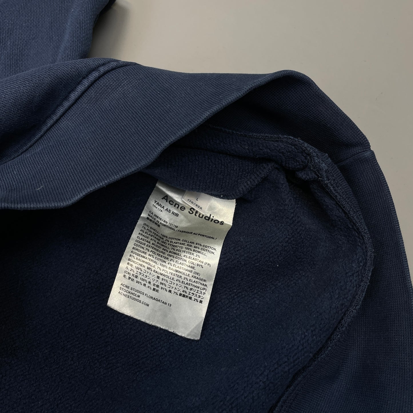 Acne Studios Logo Neck Sweater