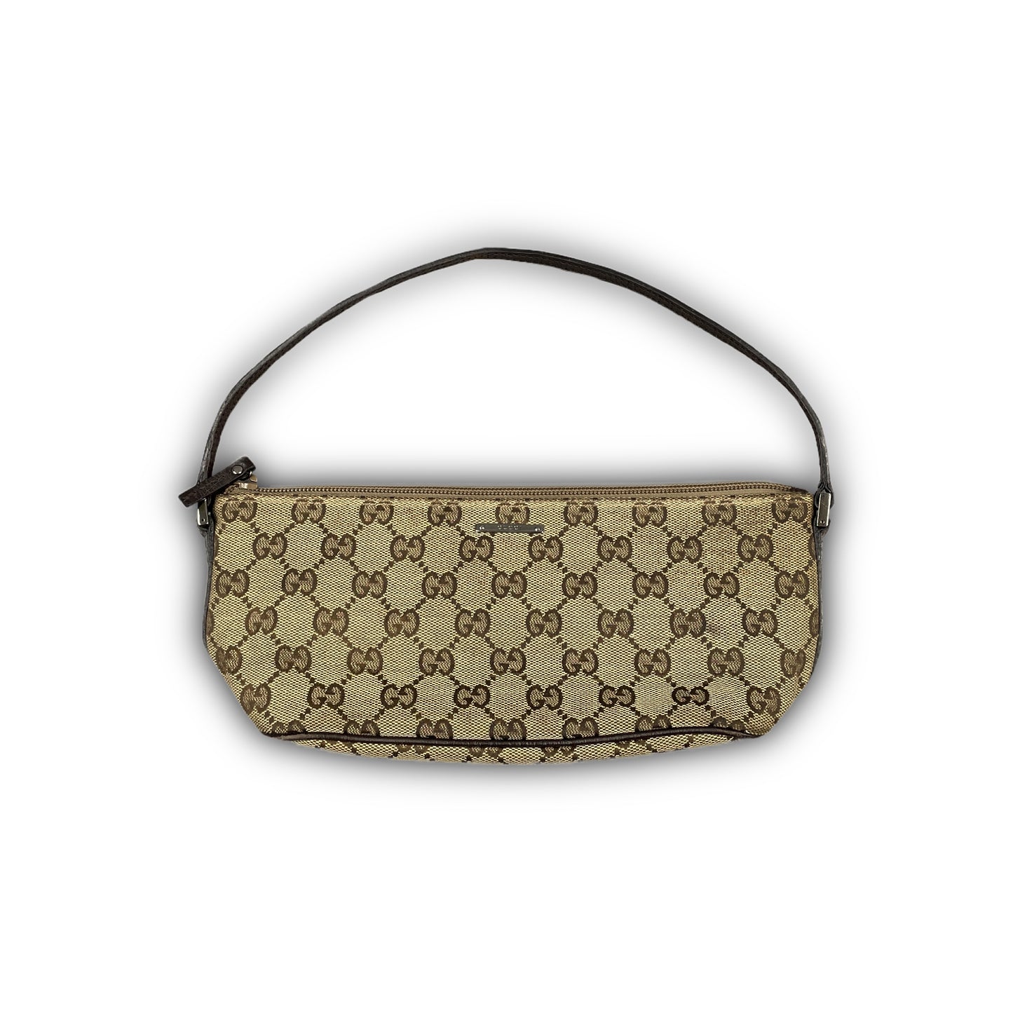 Gucci Monogram Baguette Bag