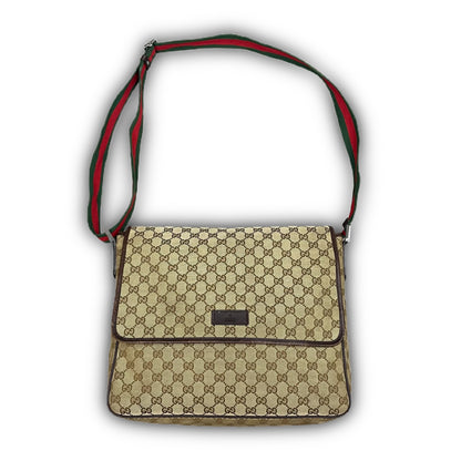 Gucci Monogram Messenger Bag